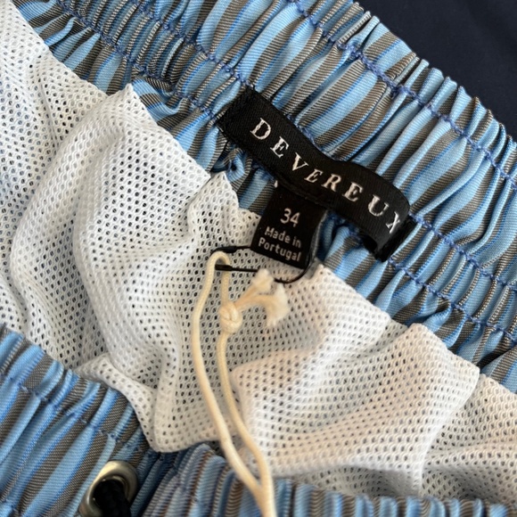 Brand New - Devereux Pinstriped Swim Shorts - Picture 4 of 9